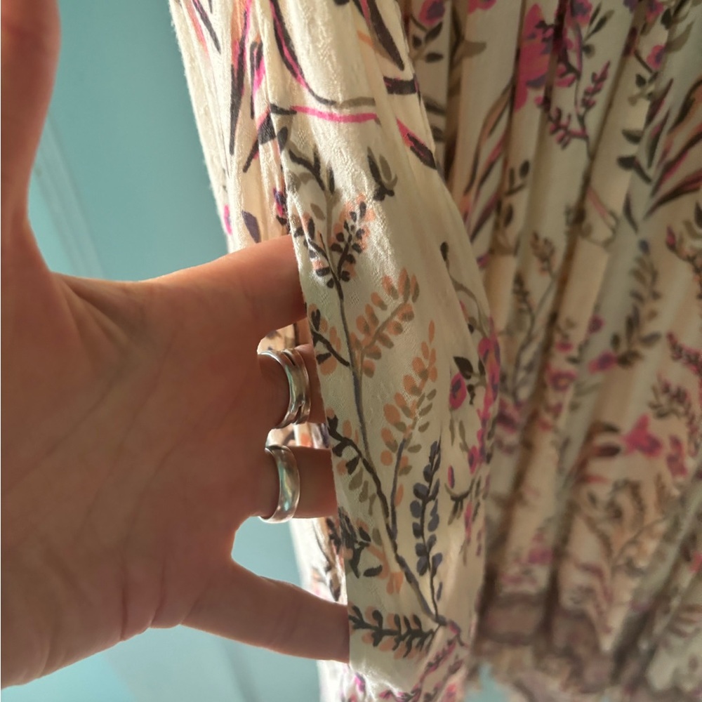 Spell & The Gypsy Collective Maisie Dress | White Pink Floral | Size XL - Picture 3 of 10